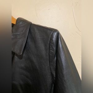 🖤🖤 LANDS END - genuine lambskin leather jacket